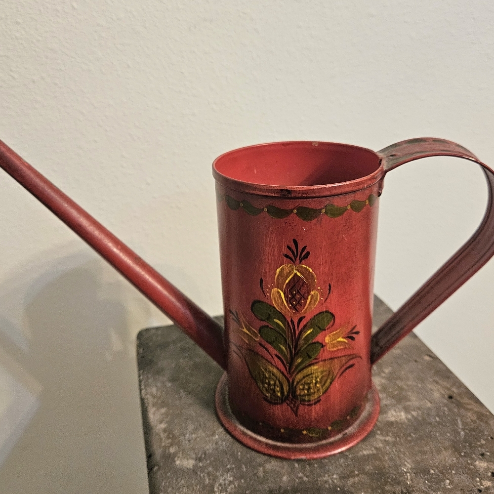 Watering Can Vintage Tolewear - Picture 6 of 8